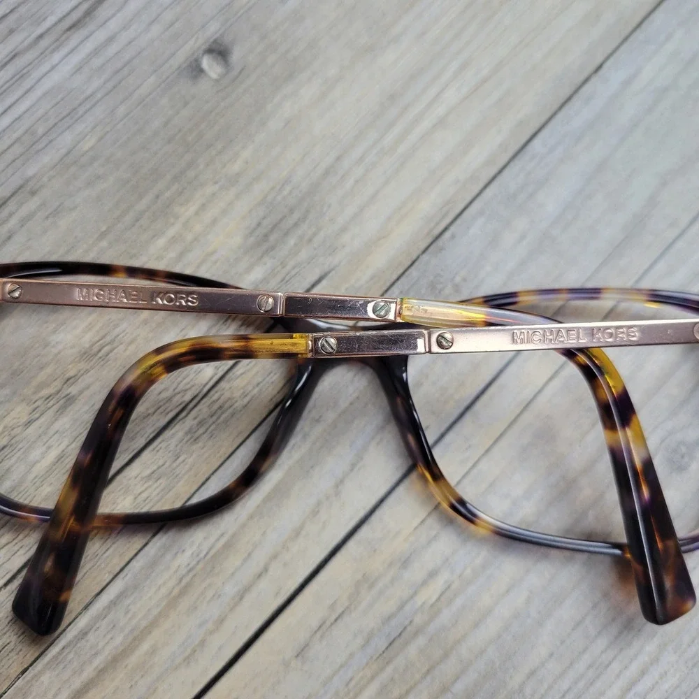 Michael Kors Eyeglasses Frames MK4016 Antibes 3032 Tortoise Gold Women 53-17-140